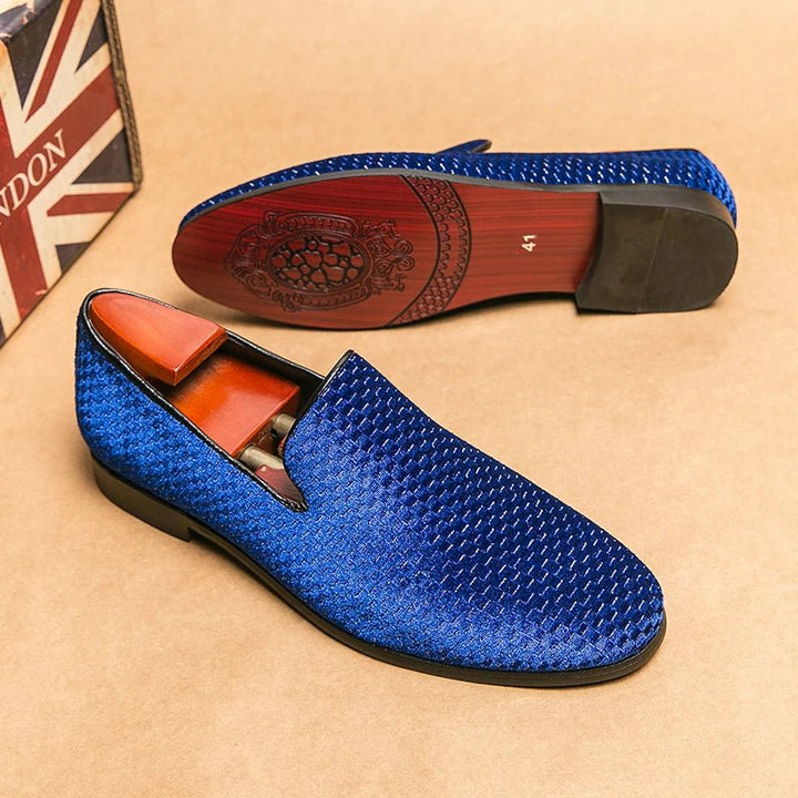 Comfortable men's slip-on loafers, ideal for evening wear & formal events. Versatile elegant footwear.