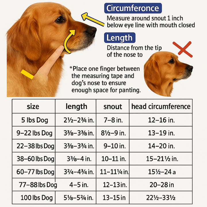 Adjustable reflective dog muzzle for safe outdoor adventures. Breathable & water-friendly anti-bite pet gear.