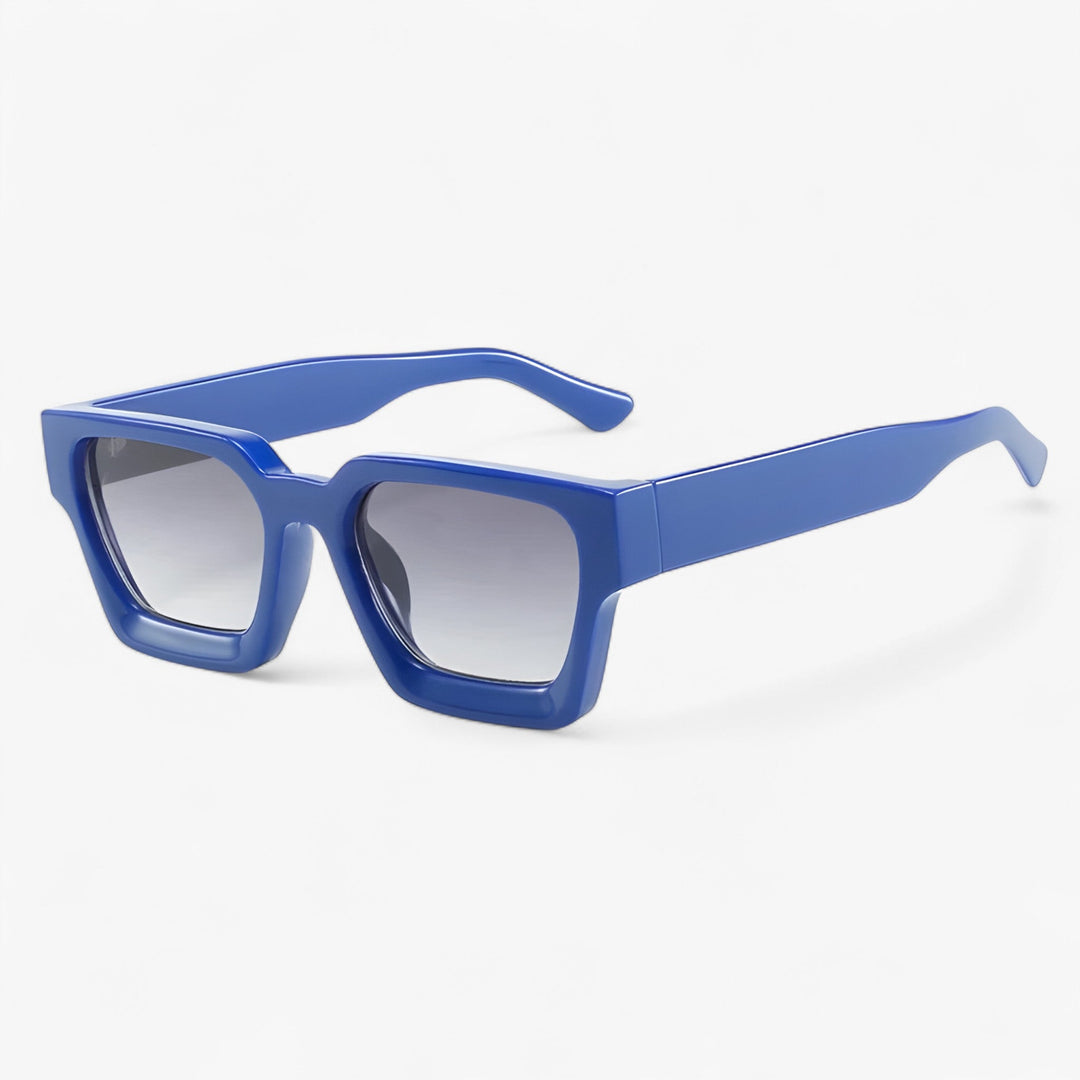 Modern retro square sunglasses for men, a stylish fashion accessory.