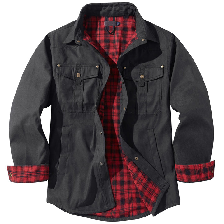 Versatile men's utility jacket, great for both workwear and casual outdoor activities