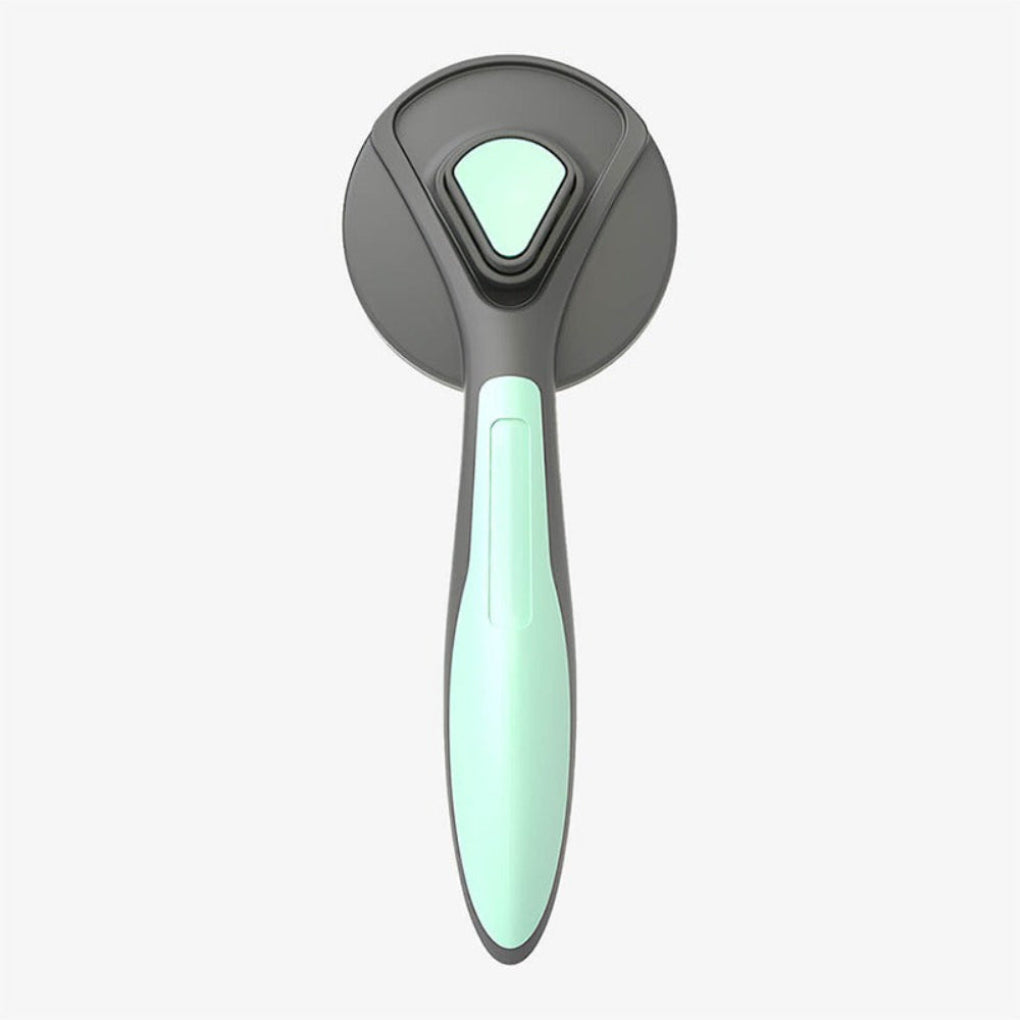 Easy-to-use self-cleaning pet comb for dog & cat grooming. Removes pet hair & tangles for a smooth, healthy coat.
