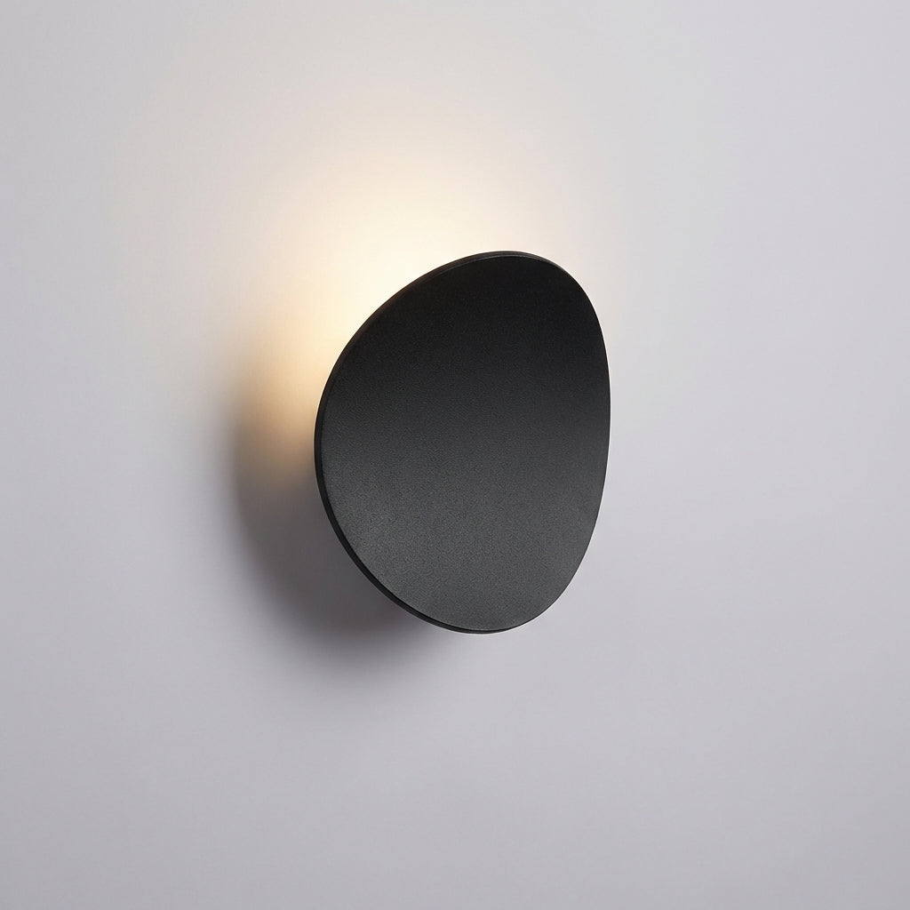Serevex Minimalist LED Wall Sconce, modern indoor lighting fixture with an uplight effect.