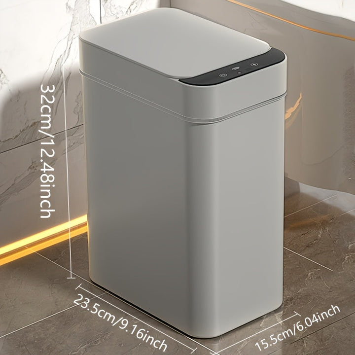 Hygienic 11L touch-free sensor bin, hands-free waste disposal for a clean kitchen & bathroom.