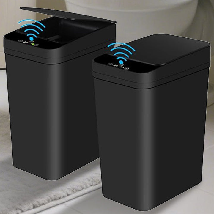 Advanced touch-free sensor waste bin, 2.9 gallon, ensuring hygienic waste disposal in any room.