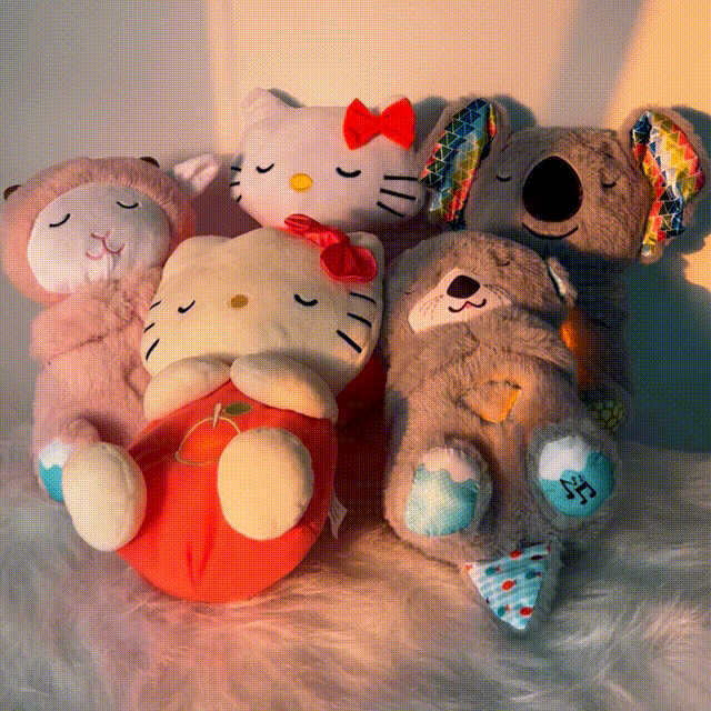 Soft plush calming cuddle toy for stress relief & comfort. Unisex anxiety aid, perfect for relaxation.