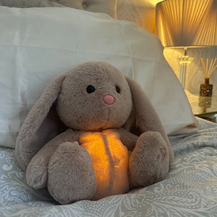 Luxuriously soft plush calming toy for stress relief. Comforting cuddle buddy, a unisex anxiety aid for relaxation.