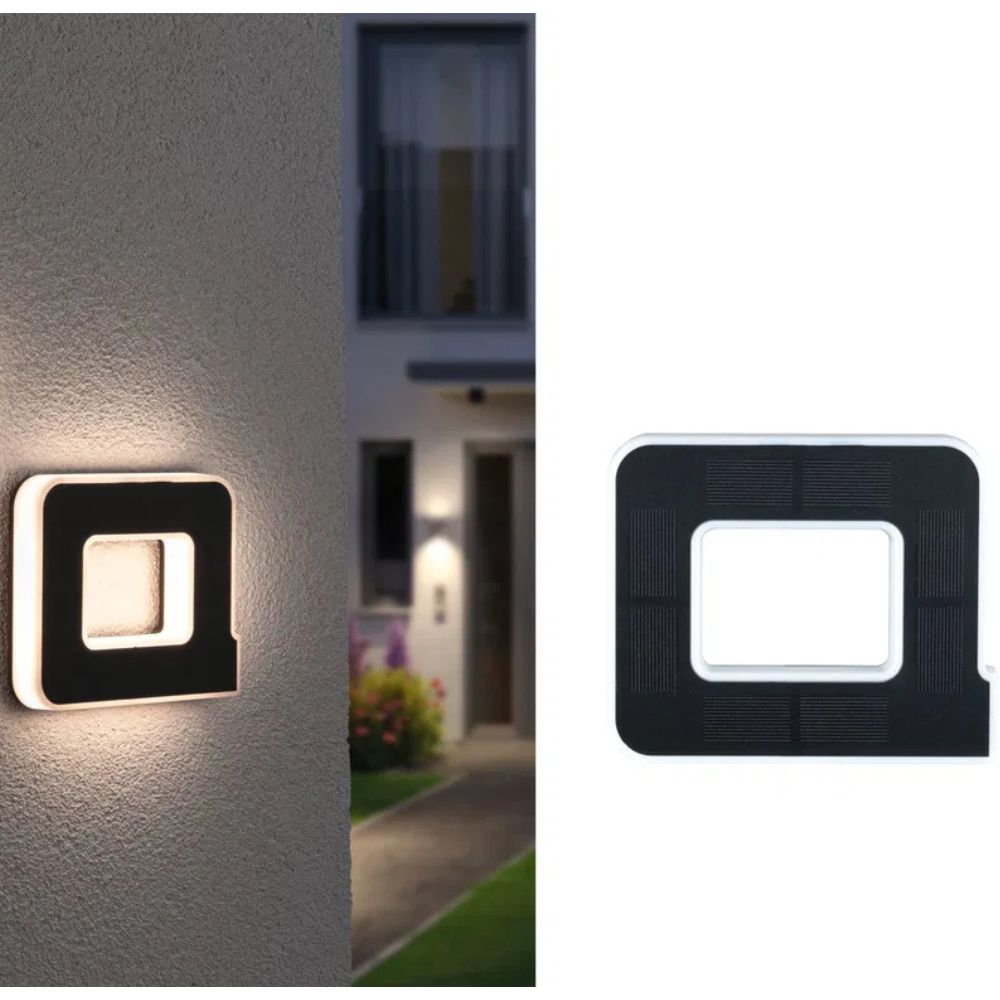 Automatic solar house numbers with bright LEDs, perfect for outdoor address display & delivery.