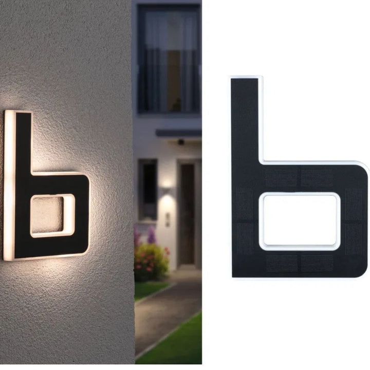 Enhance curb appeal with a solar illuminated address sign, easy for visitors & delivery services.