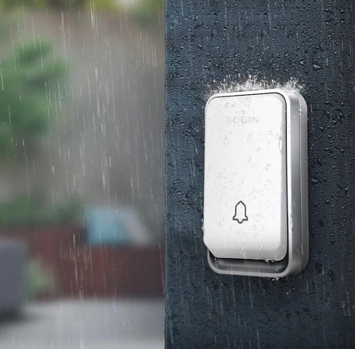 Easy-install Sonivo wireless doorbell with visitor alert. Battery-free solution for home & office security.