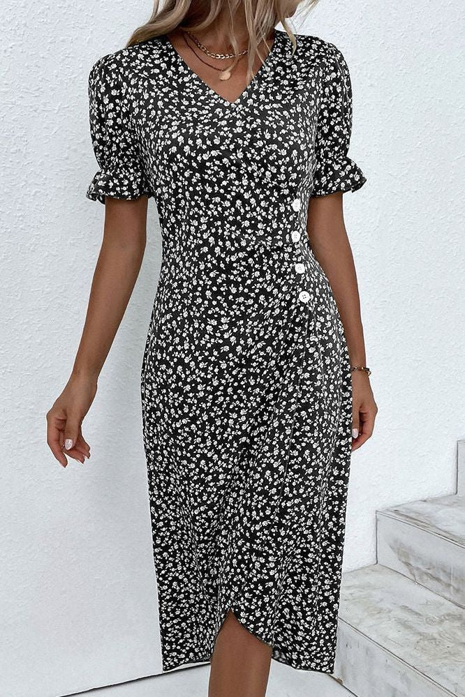 Elegant Sophie pleated midi dress for women, offering a relaxed fit for ultimate comfort.