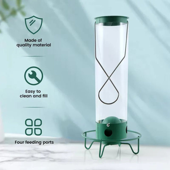 Squirrel - Proof Metal Bird Feeder with Rotating Perch - Lexians