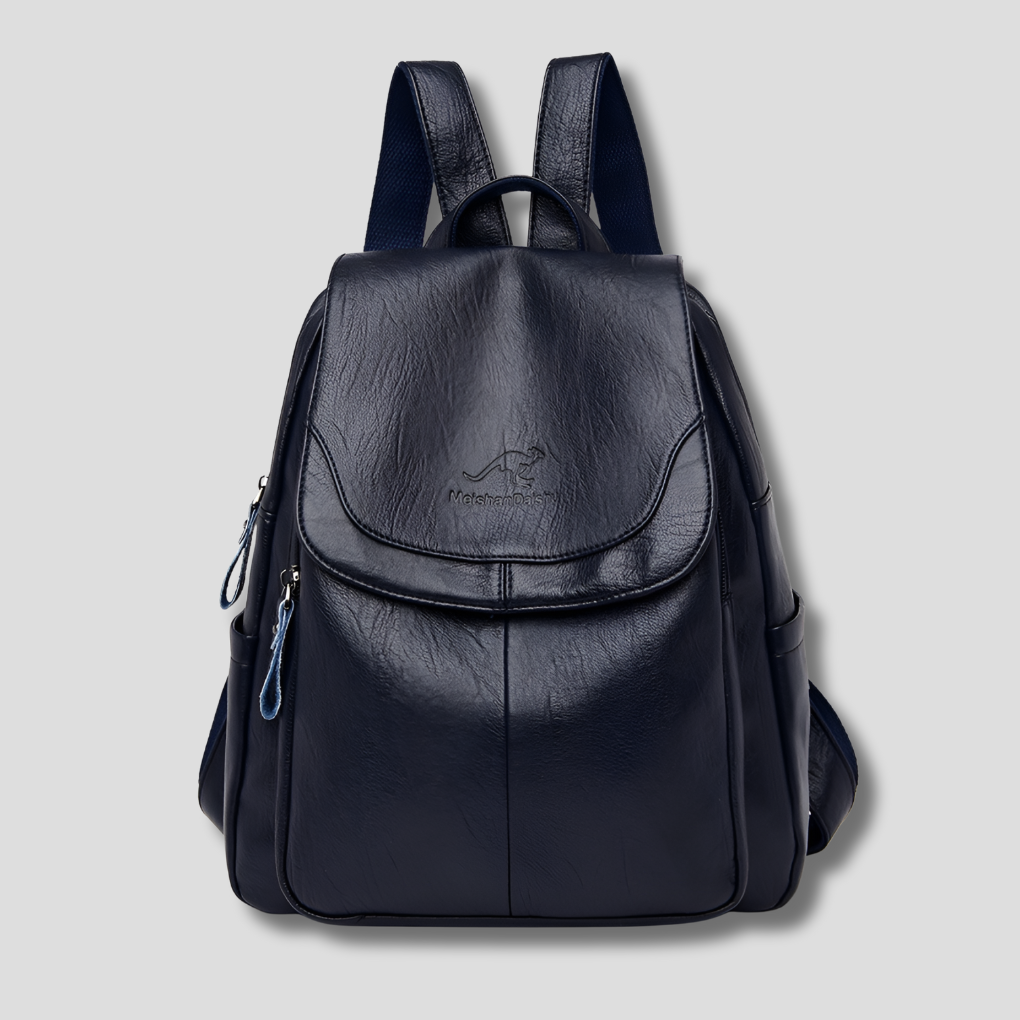 Versatile women's anti-theft leather shoulder backpack. Elegant and secure for travel, work, or casual outings.