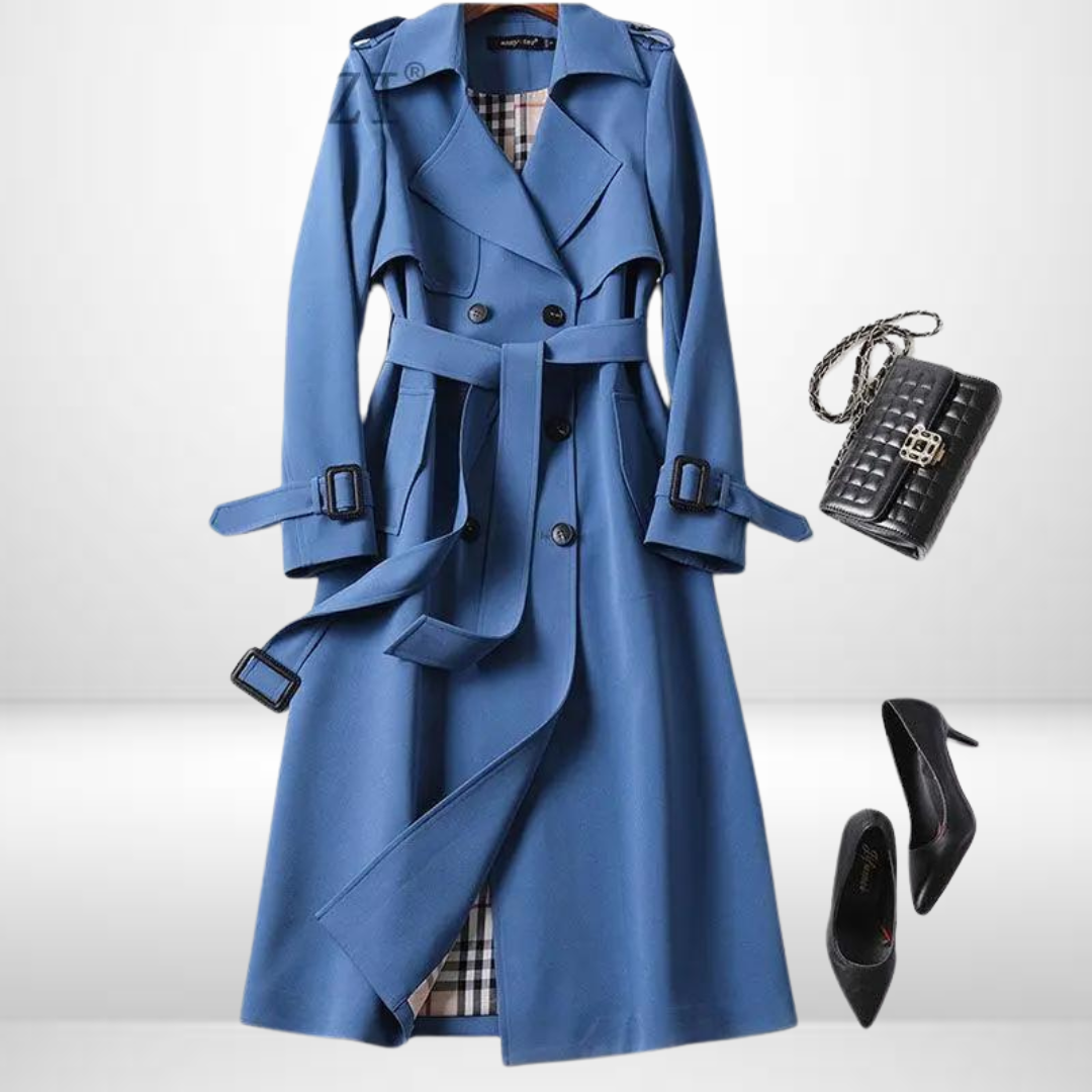 Casual mid-length padded jacket for women. Essential everyday coat for autumn & winter fashion.