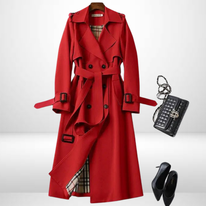 Cozy women's mid-length padded jacket. Essential insulation & style for everyday winter comfort.