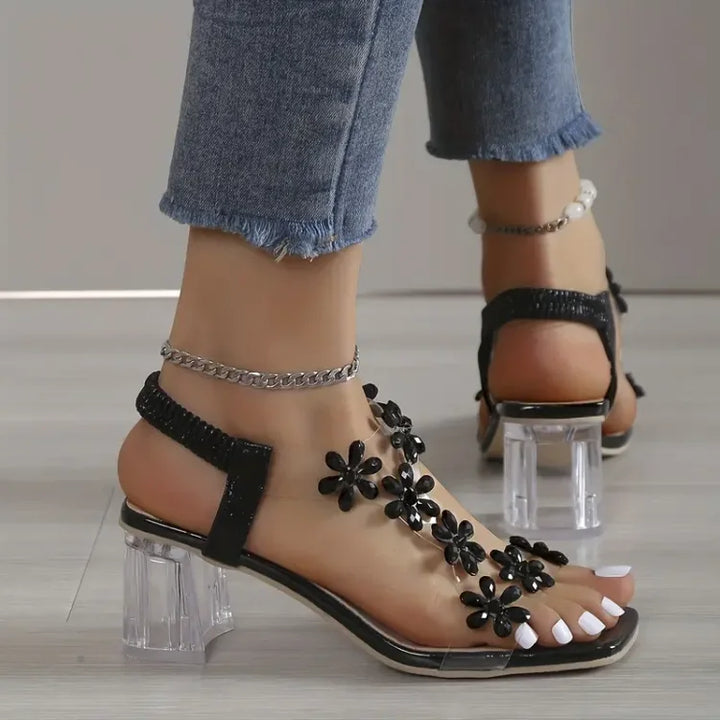 Mid-heel orthopedic pumps for women, delivering stylish comfort and breathable design for professional wear.