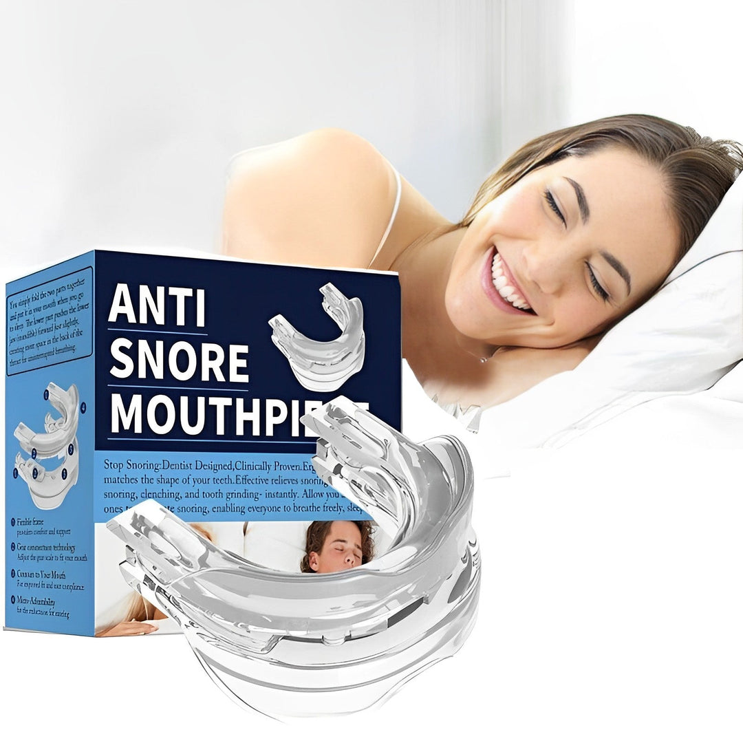 Tavvita anti-snore mouth guard for sleep apnea & snoring relief. Comfortable dental appliance for better sleep.