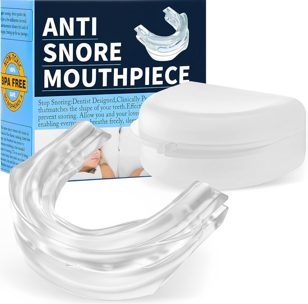 Comfortable, reusable Tavvita sleep apnea mouth guard. Effective snoring relief & dental appliance for better sleep.