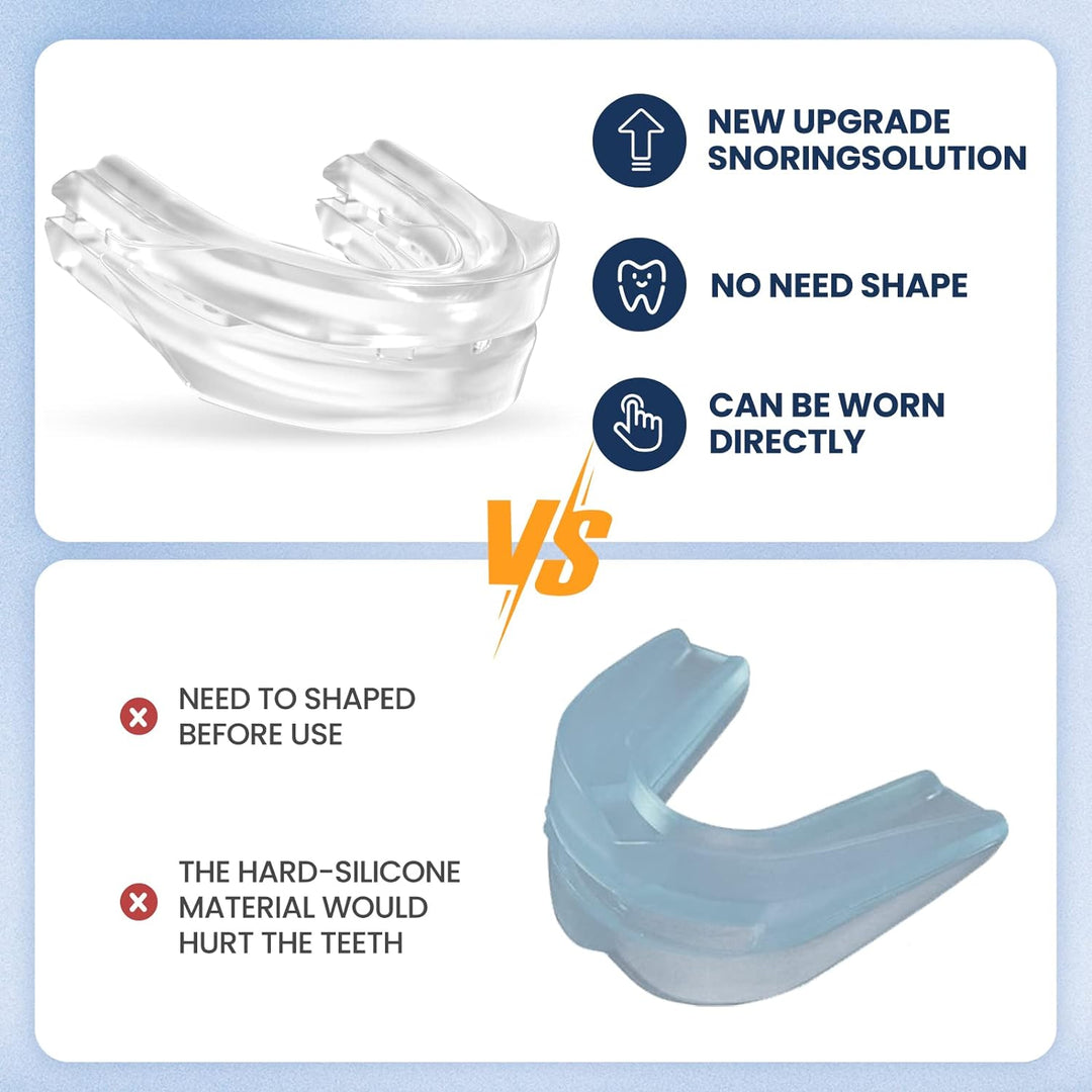 Tavvita oral care night guard for snoring relief. Sleep aid dental appliance designed for sleep apnea & wellness.