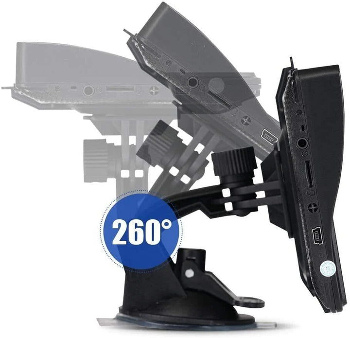 High-resolution 7-inch GPS navigation system, essential driving aid for all vehicles.