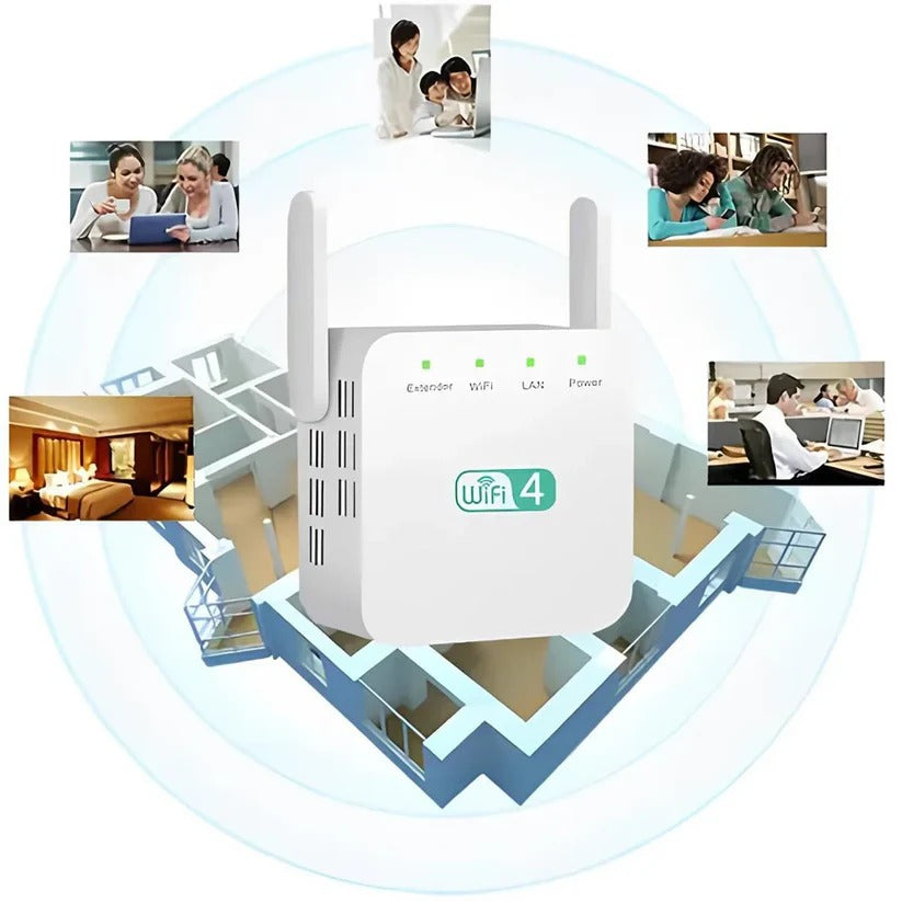 TavvitaImp011 compact WiFi signal enhancer. Boosts home network, extends wireless range for whole home coverage.