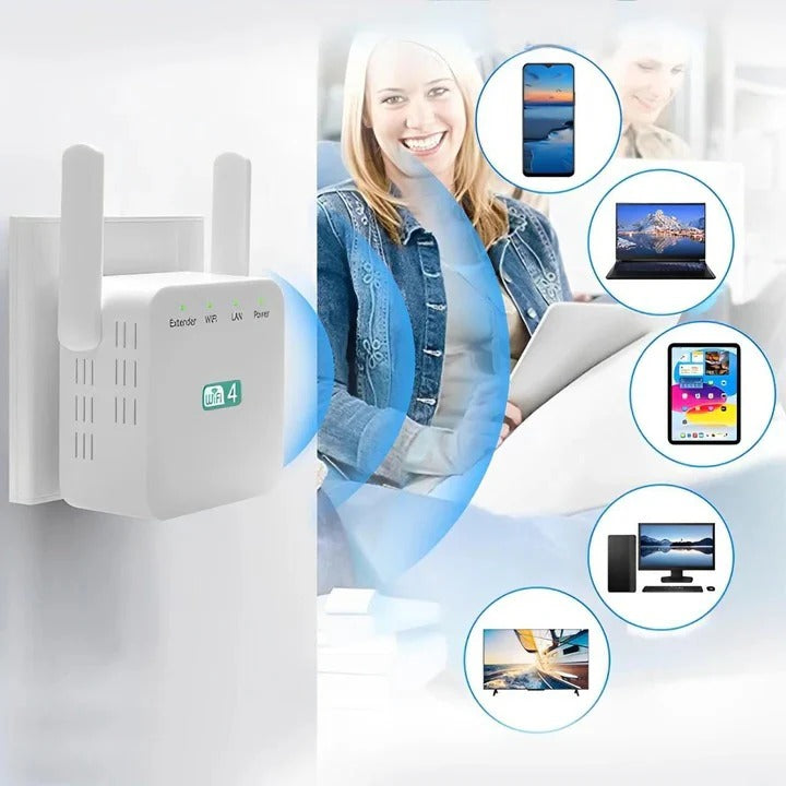 TavvitaImp011 dead zone killer: Ultimate WiFi enhancer for whole-home high-speed internet & stronger signal.