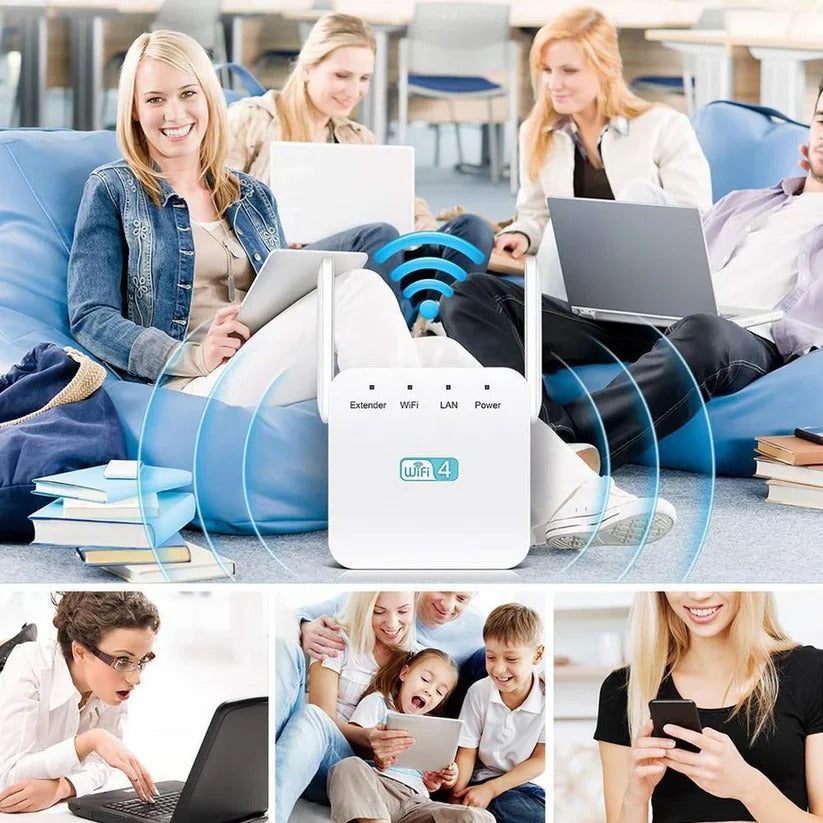 TavvitaImp011 internet enhancer: wireless repeater, signal extender, high-speed WiFi for robust home network.