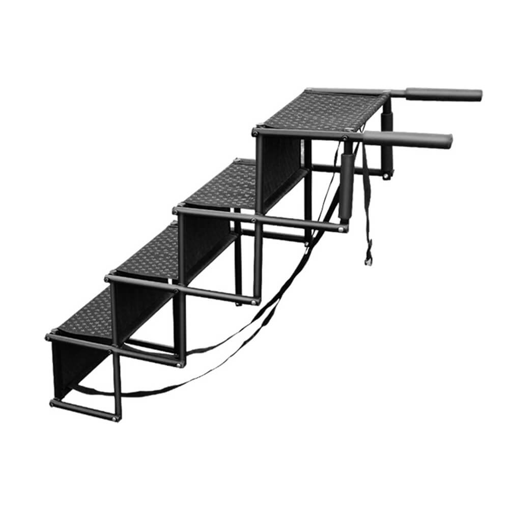 Travel Portable Foldable 4 - Step Non - Slip Dog Stairs - Lexians