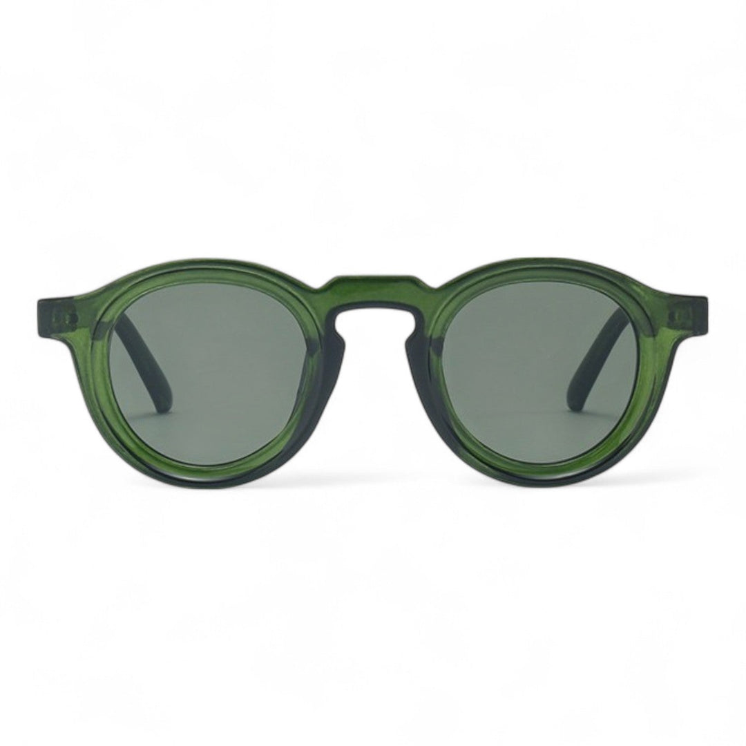 Unisex round tinted sunglasses for everyday style & comfort. Classic eyewear accessory.
