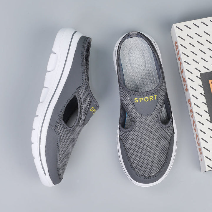 Lightweight slip-on comfort shoes for men & women, ideal for walking, travel, and easy wear.
