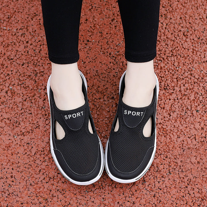 Modern ultra-light slip-on comfort shoes for men and women, offering cushioned support & breathability.