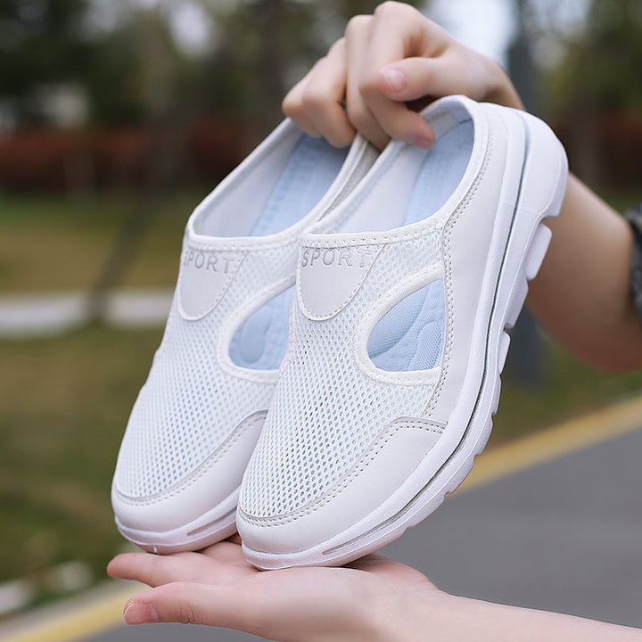 Easy-wear ultra-light slip-on comfort shoes for him & her, cushioned for daily walking.
