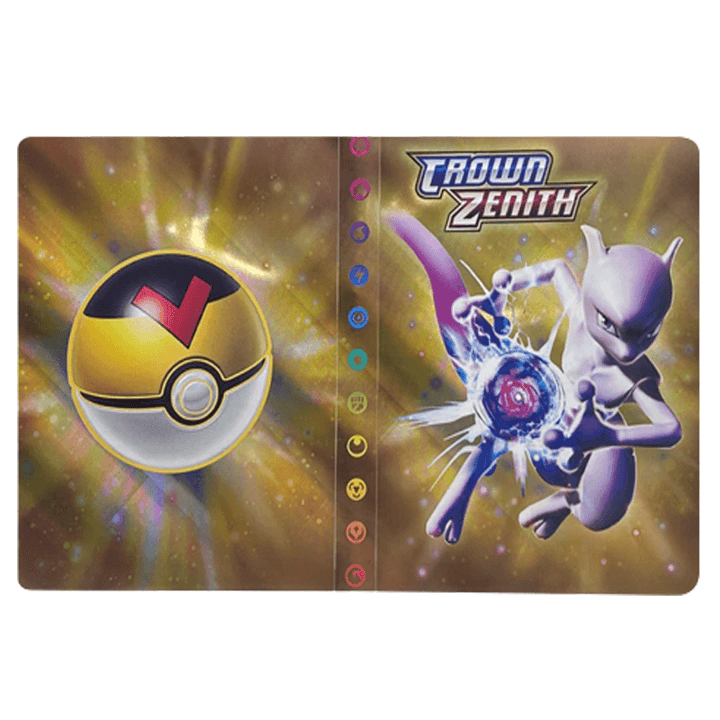 Organize your collection with this 240-card capacity collector album.