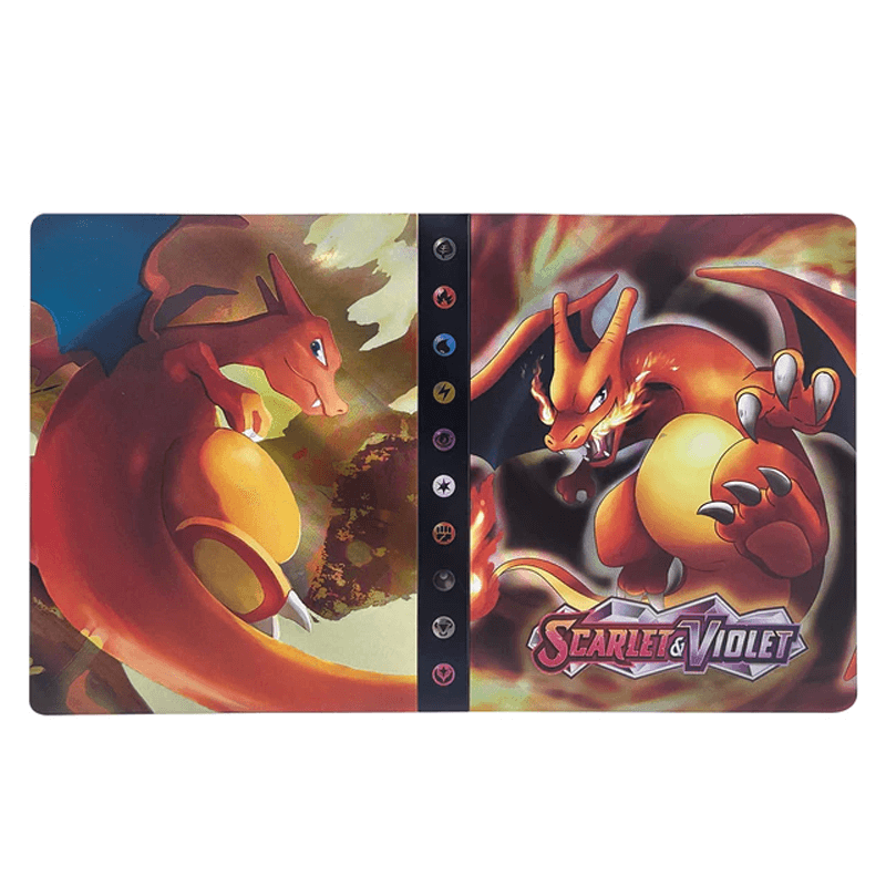 Unisex card binder for 240 trading & collectible cards, ensuring safe storage.