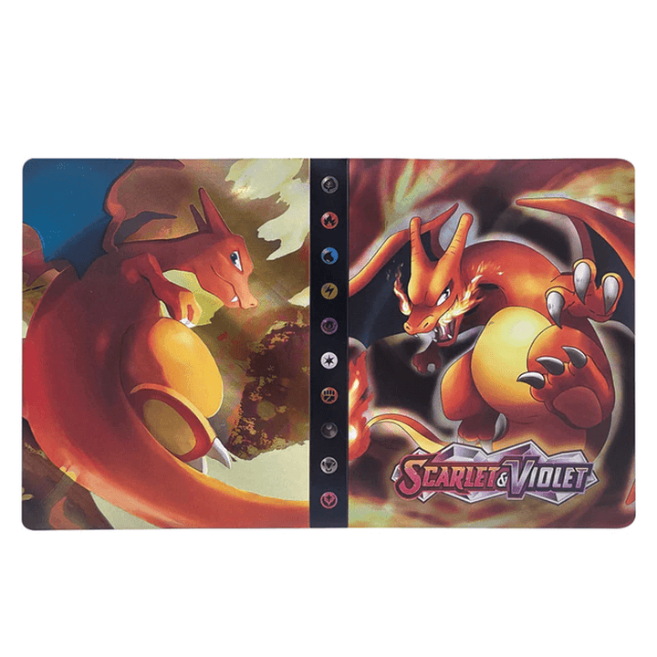 Unisex card binder for 240 trading & collectible cards, ensuring safe storage.