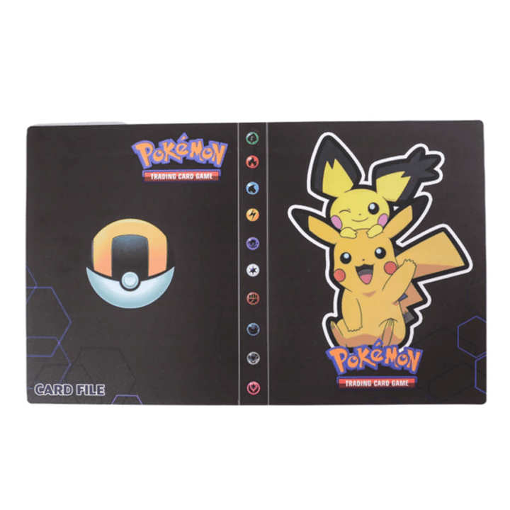 Unisex album binder for 240 cards, perfect for new or experienced collectors.