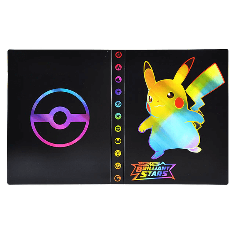 Premium card binder for 240 cards, ideal for displaying and organizing collections.