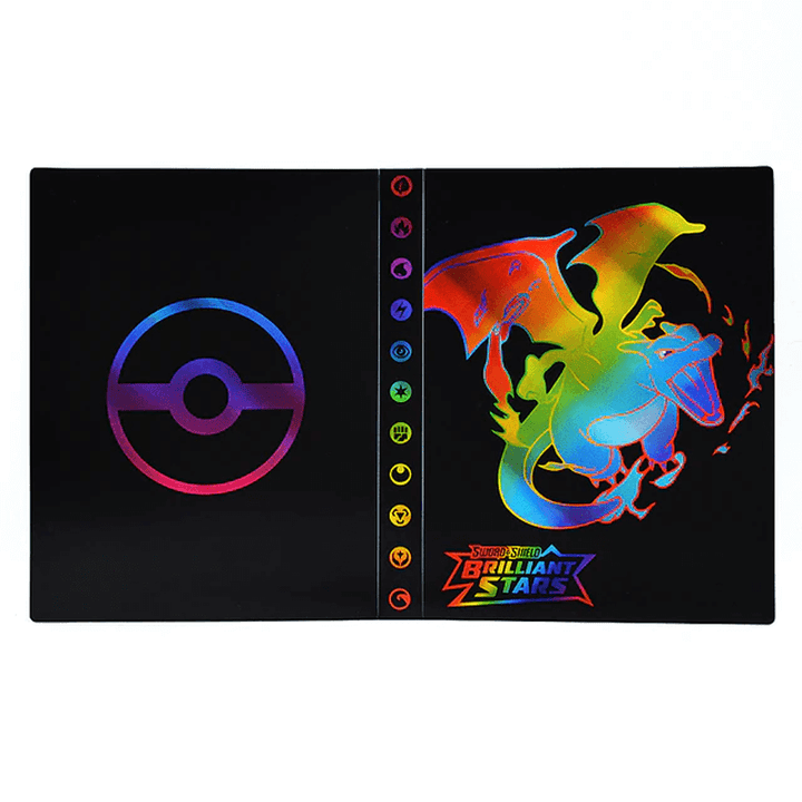 Durable card storage binder with 240 slots for ultimate card protection.