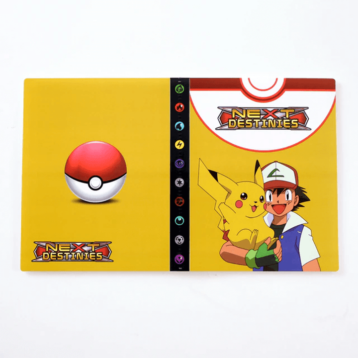 Display and protect 240 collectible cards with this secure card album binder.