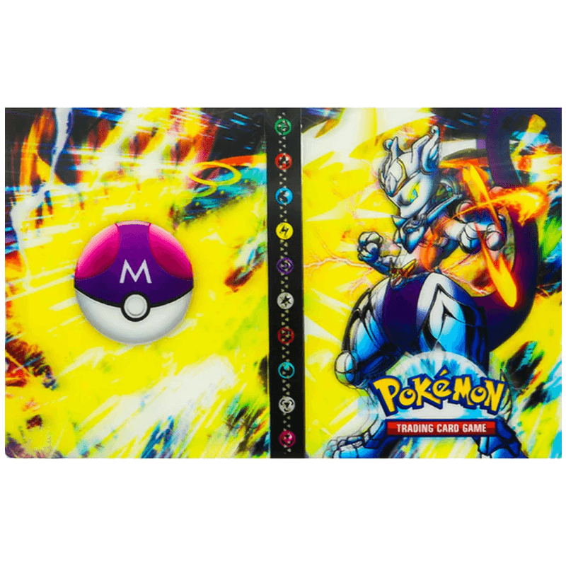 Gaming accessory: 240-slot card album for secure trading card storage & display.