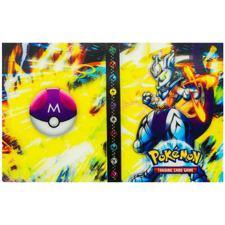 Gaming accessory: 240-slot card album for secure trading card storage & display.
