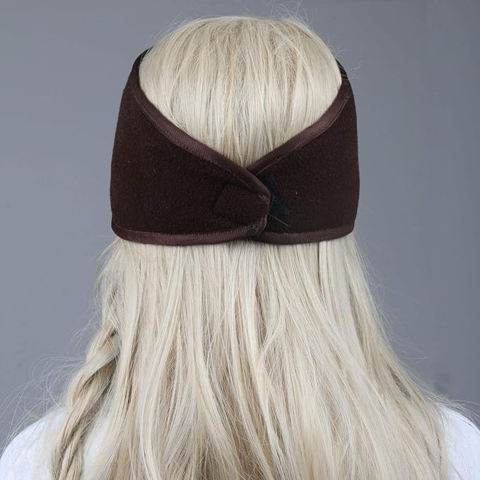 Comfortable 3-pack fleece ear warmers for unisex winter outdoor activities. Essential cold weather headbands.