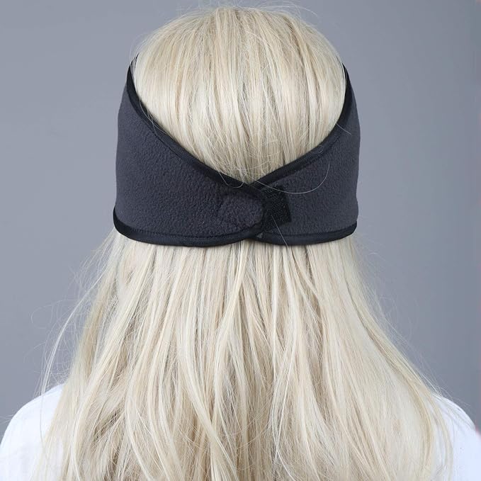 Soft fleece ear warmers, 3-pack, designed for ultimate warmth & comfort during winter sports & outdoor activities.
