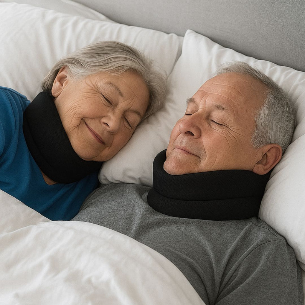 Unisex adjustable neck support collar provides daily comfort and pain relief for improved posture and wellness.