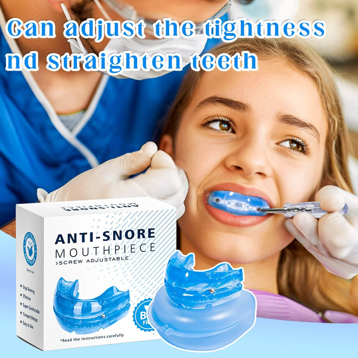 Sleep better with this unisex anti-snore mouth guard. Effective dental guard and sleep aid for snoring relief.