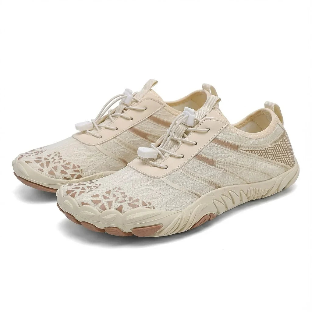 Unisex barefoot comfort shoes with a flexible sole, ideal for walking & daily wear.