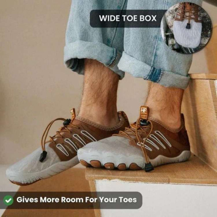 Breathable, water-resistant unisex barefoot athletic shoes offering comfort and natural foot movement.
