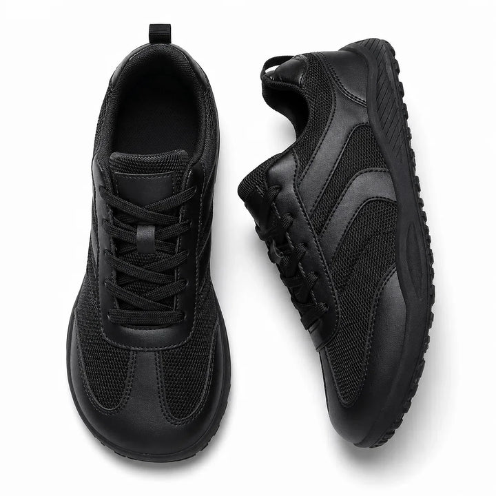 Natural movement barefoot shoes, non-slip sole, wide toe box, unisex comfort.