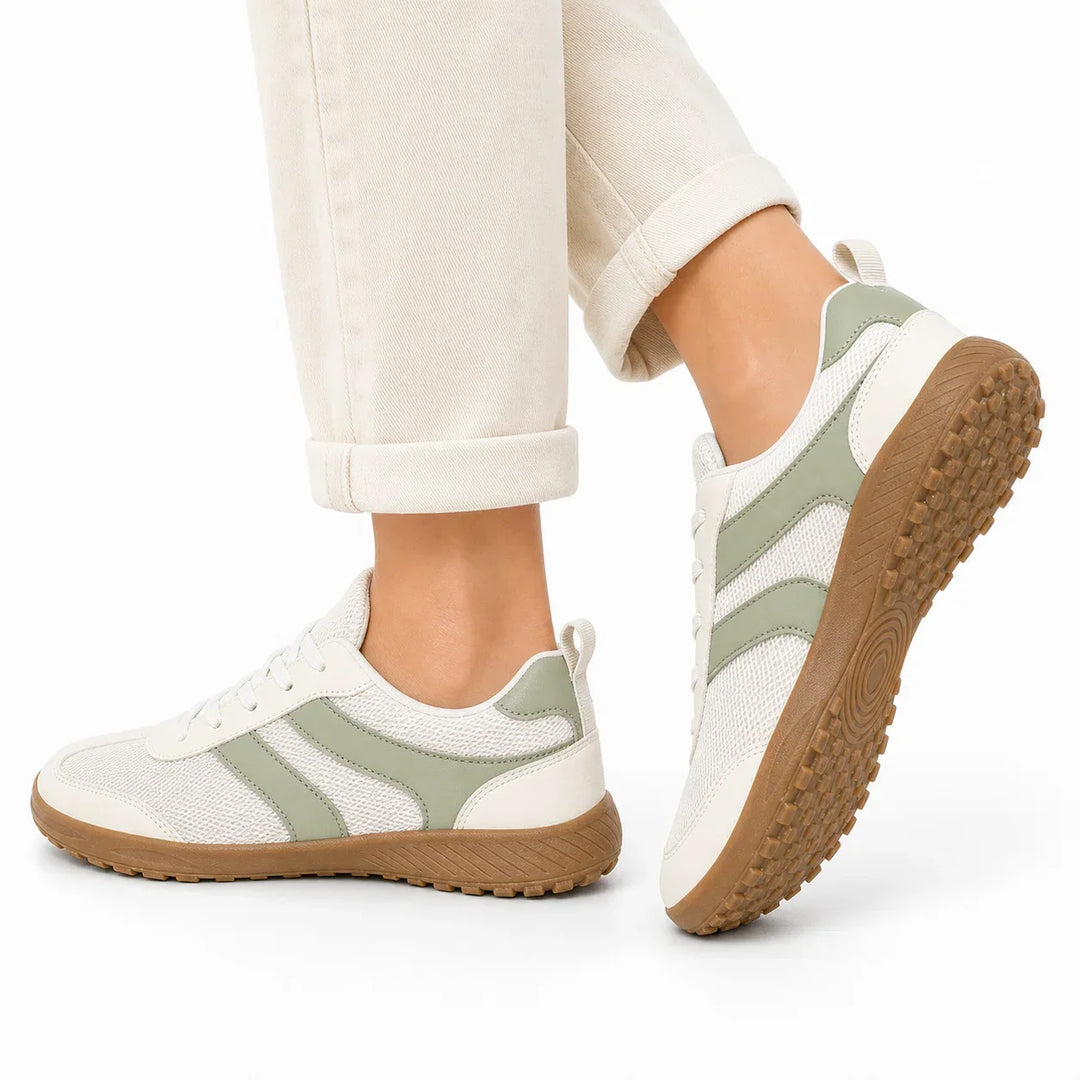Barefoot wide toe box shoes, non-slip sole, ideal for natural movement walks.
