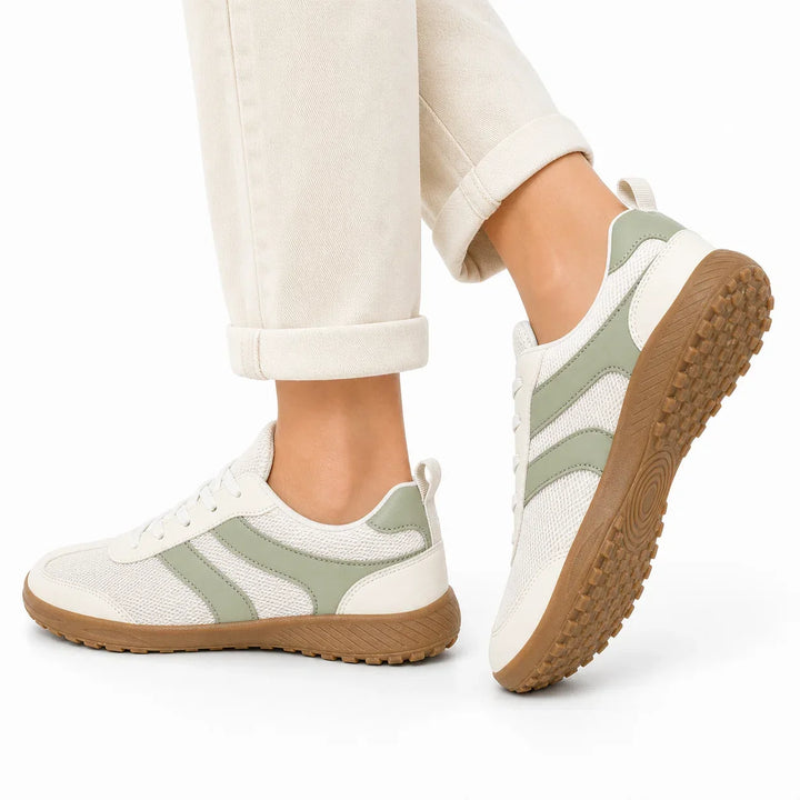 Barefoot wide toe box shoes, non-slip sole, ideal for natural movement walks.