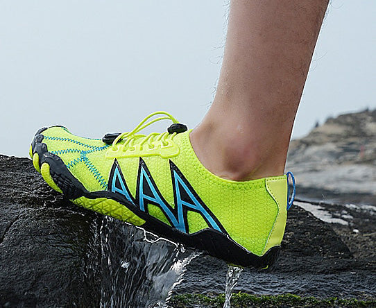 Unisex barefoot water shoes, providing excellent grip & quick-drying comfort for all water activities.